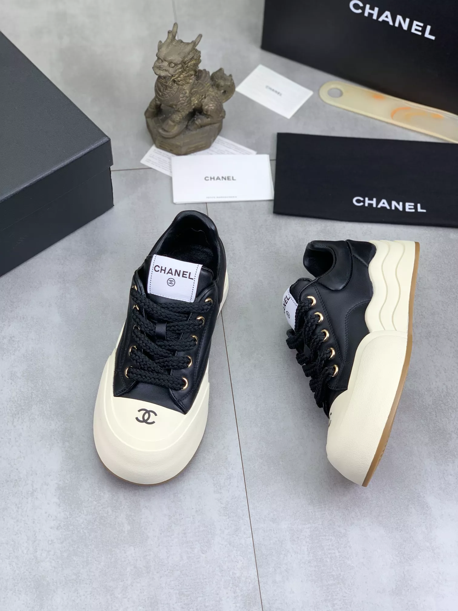 chanel decontractees chaussures pour femme s_12b4621